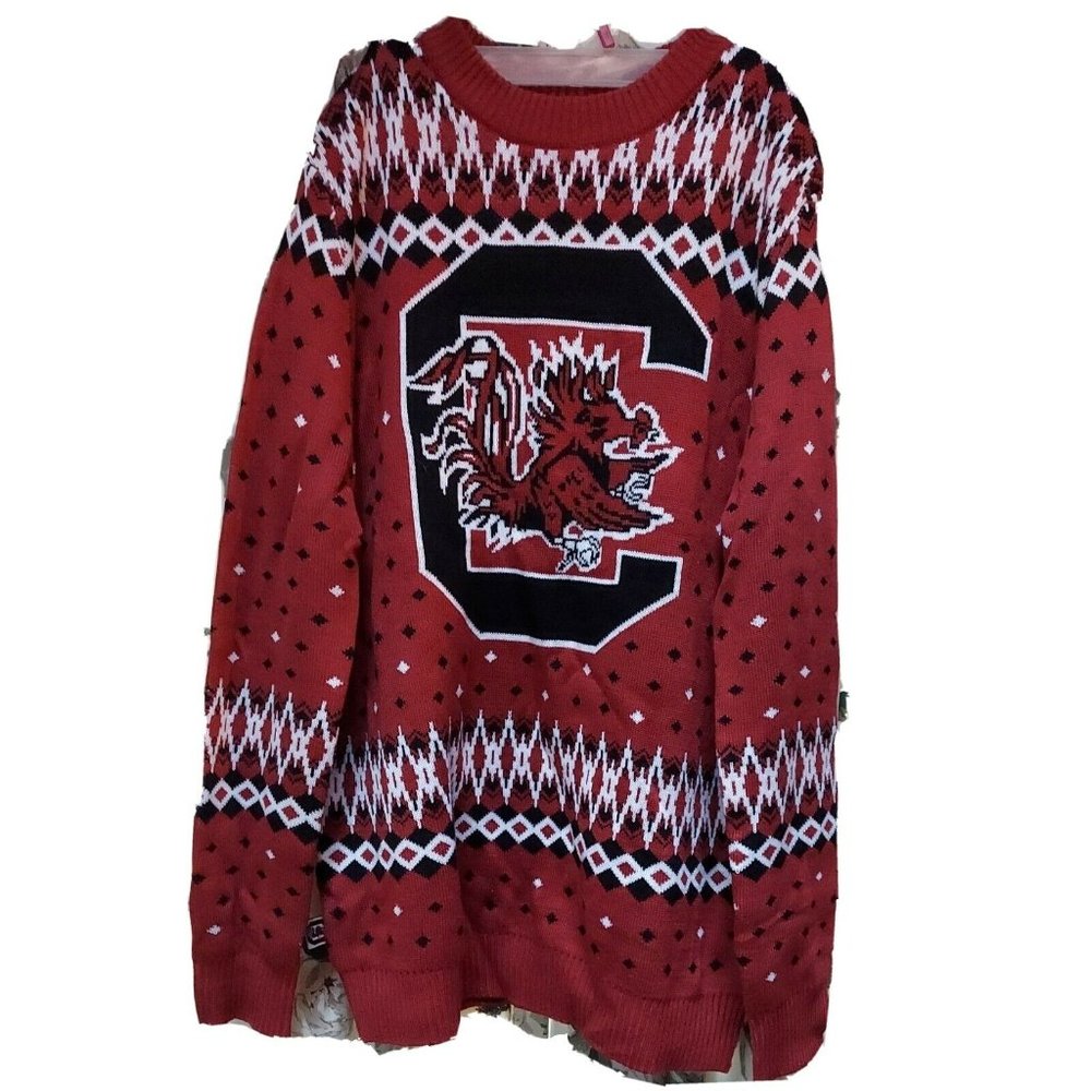 South Carolina Gamecocks Campus Specialties Red Bird Size Large College Sweater